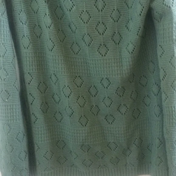Croft & Barrow Green Women's Sweater - Picture 2 of 5